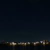 湖 夜景