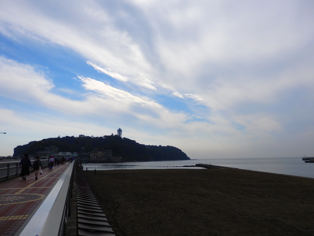 秋晴れの江の島