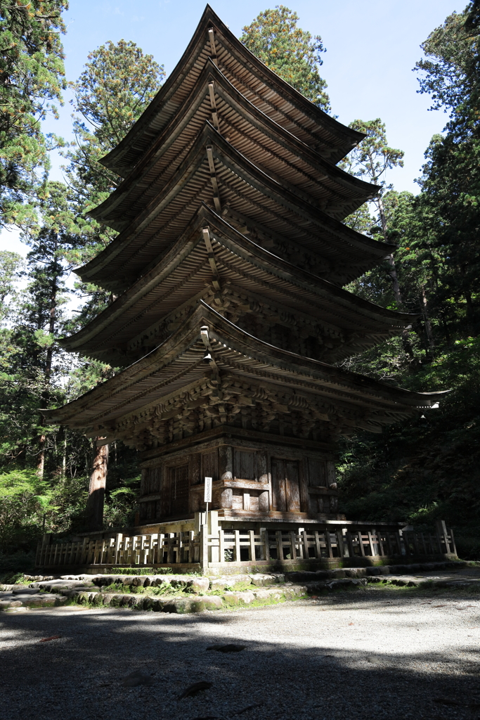 羽黒山五重塔
