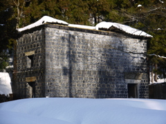 尾小屋町冬