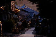 馬籠宿「夕」