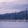 蒜山の田舎道