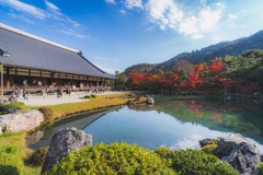 天龍寺の紅葉