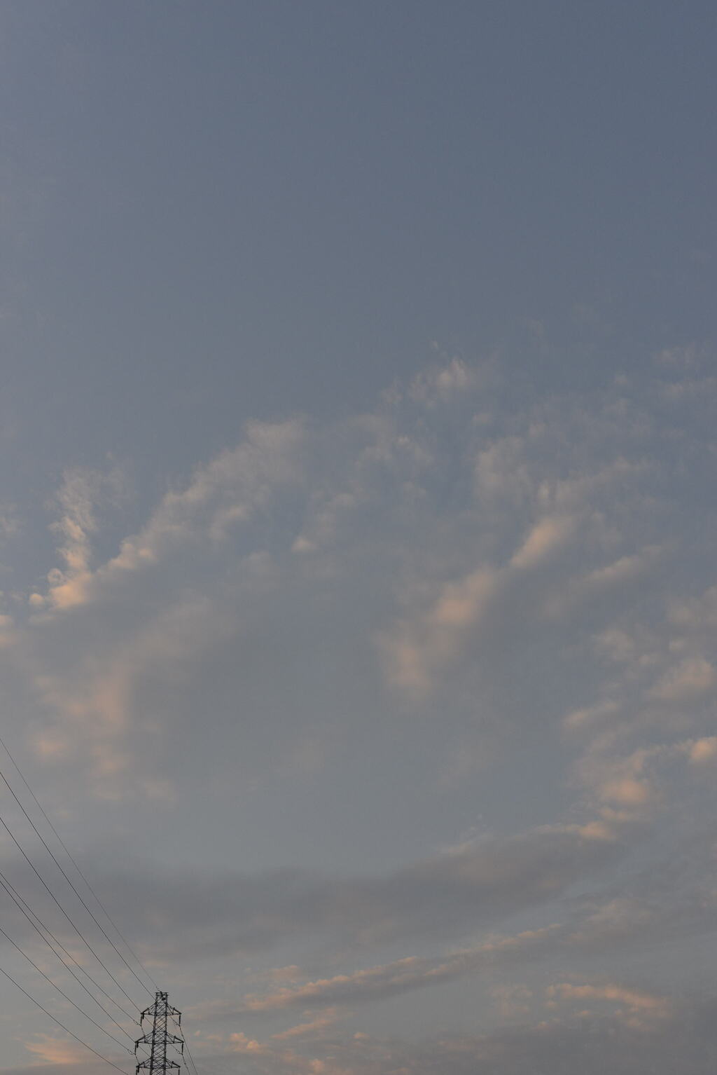 今日の夕焼け