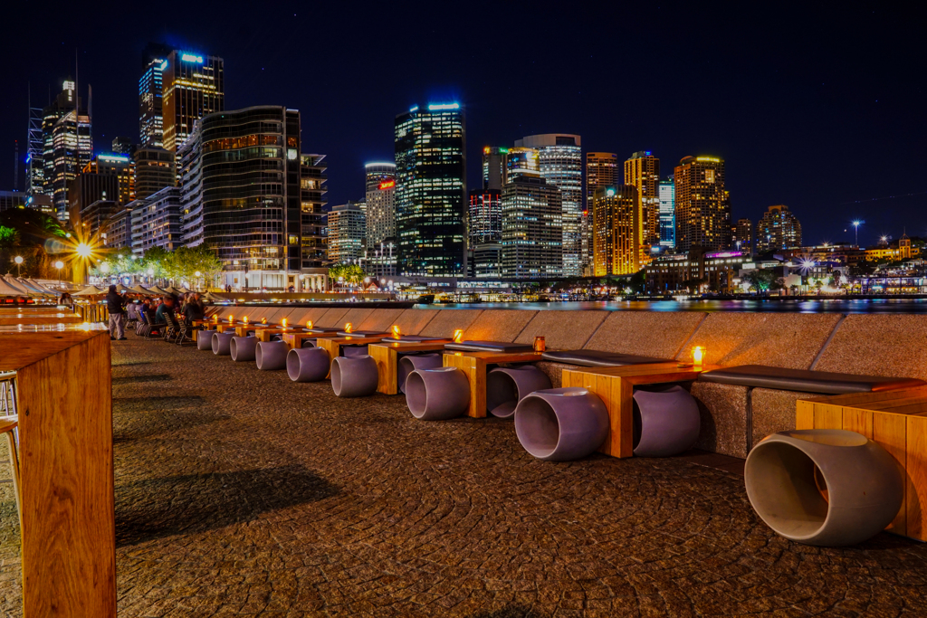 The Night View of Sydney