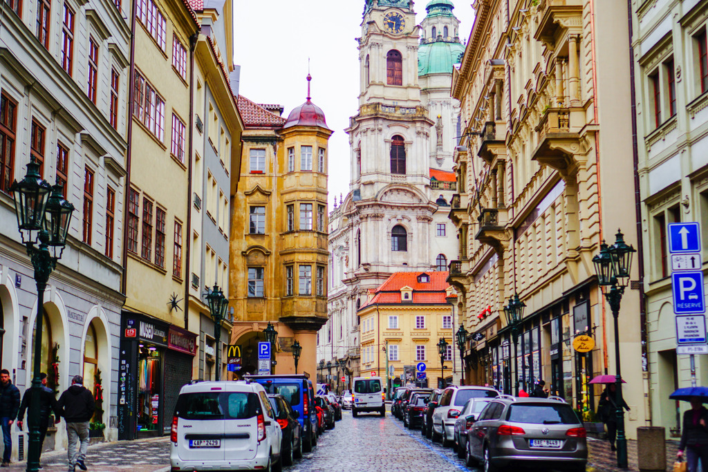 Rainy Day in Prague