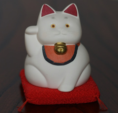 招き猫。