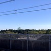 架線と青空