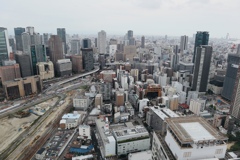 梅田の街並み