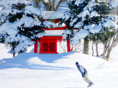 スキー神社