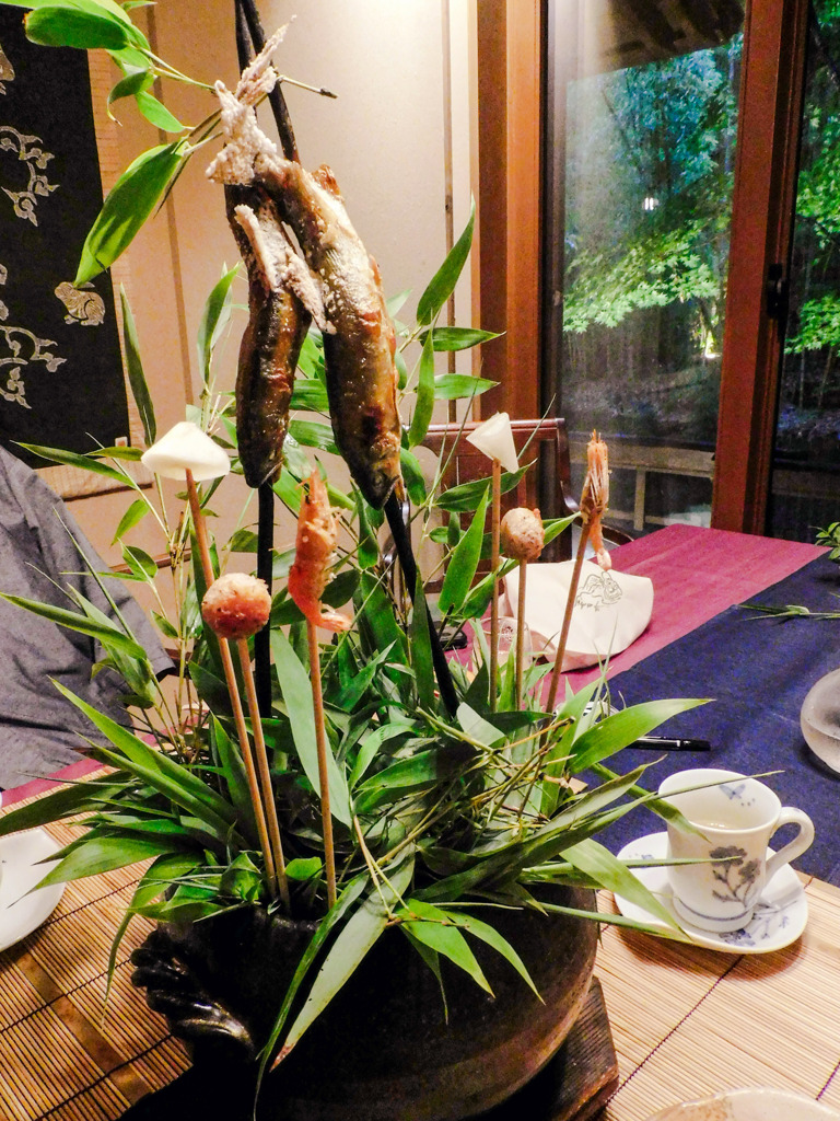 鮎の塩焼き