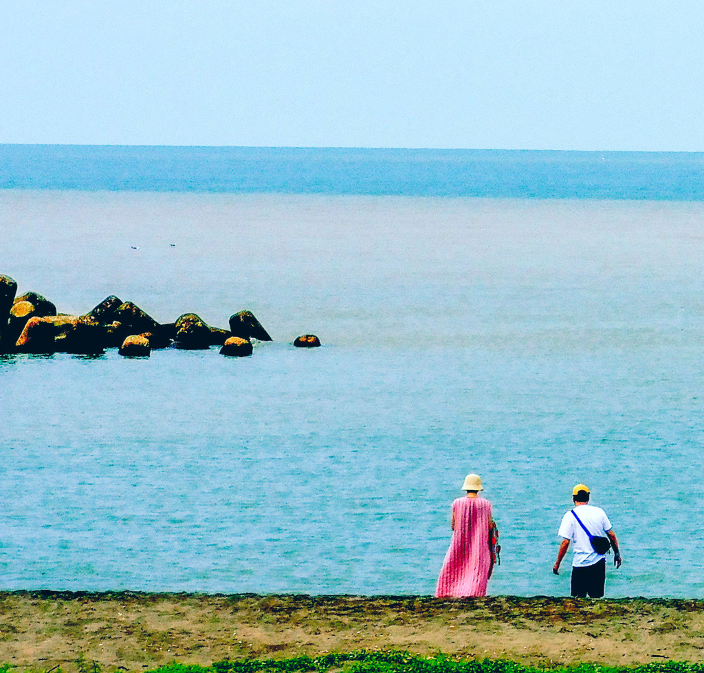 直江津の海