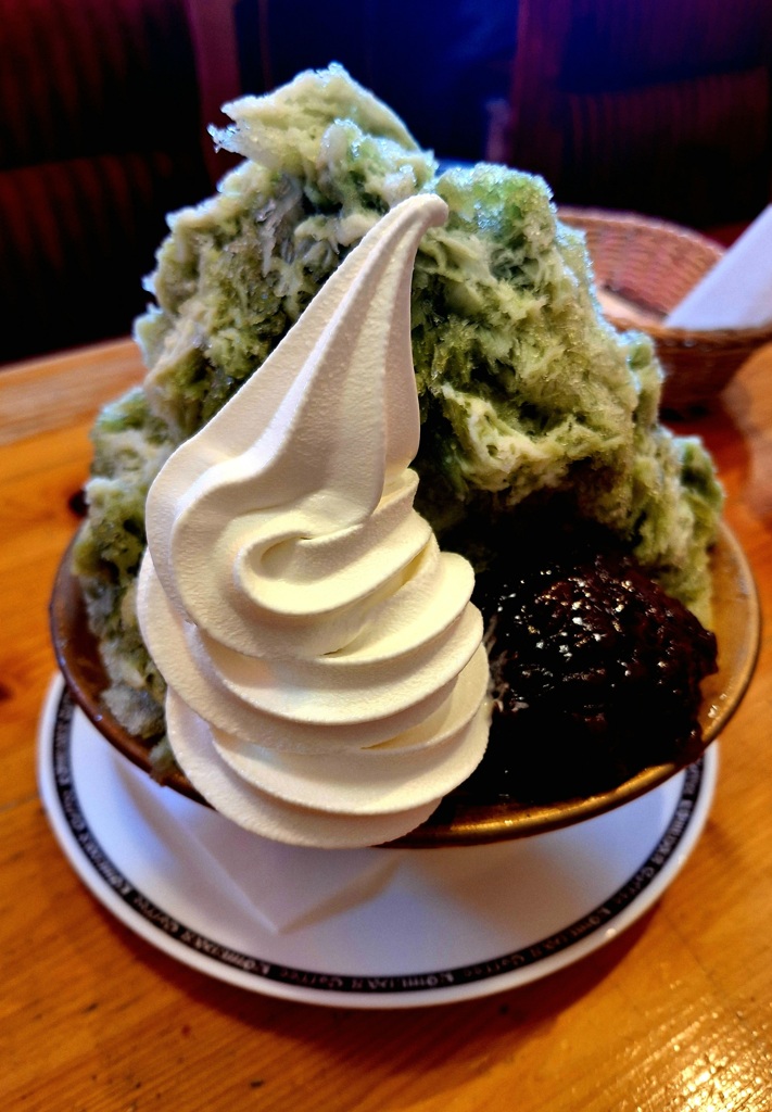 宇治抹茶氷