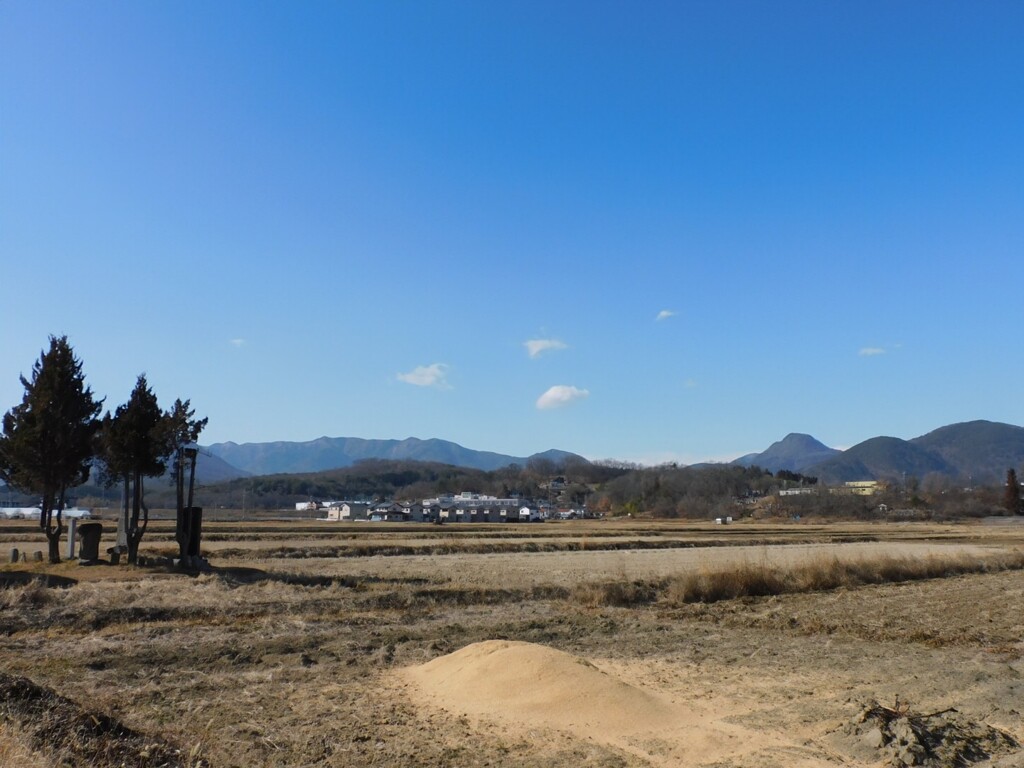 塩田平　冬日和