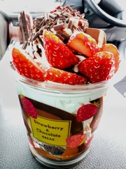 苺とチョコレート&アイスクリーム