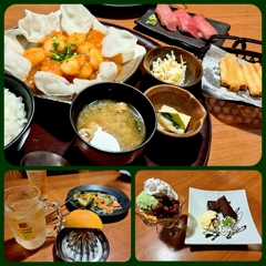 海老チリ定食