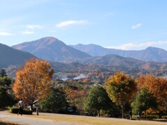 ため池のある風景