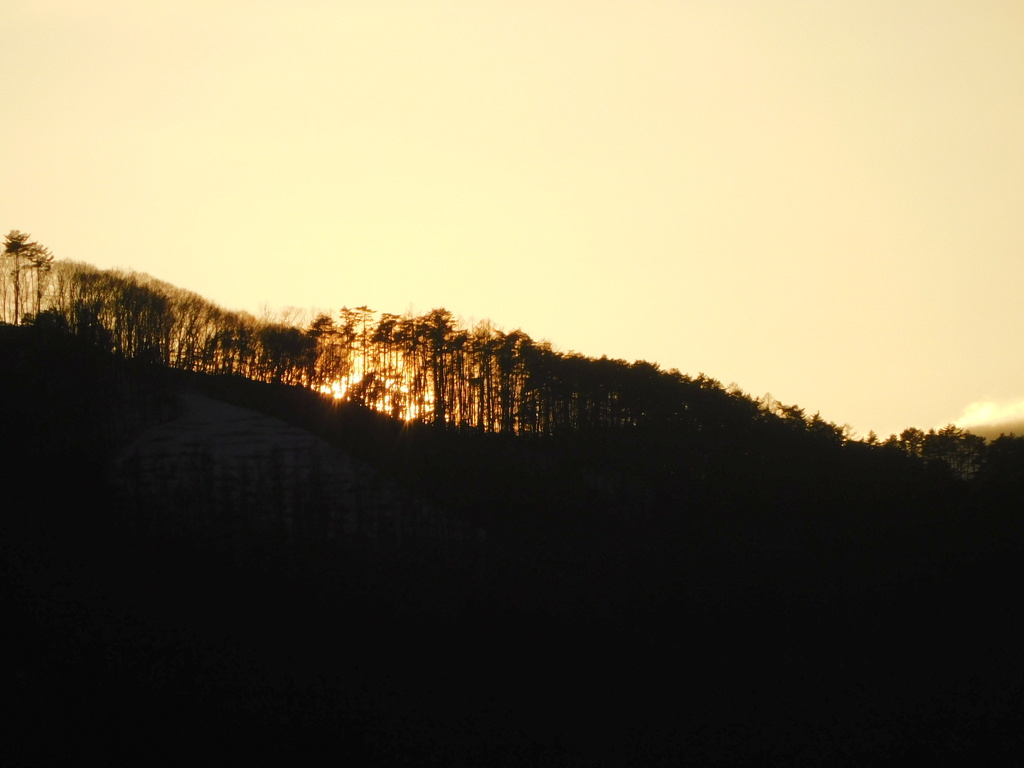 まぁーるい太陽