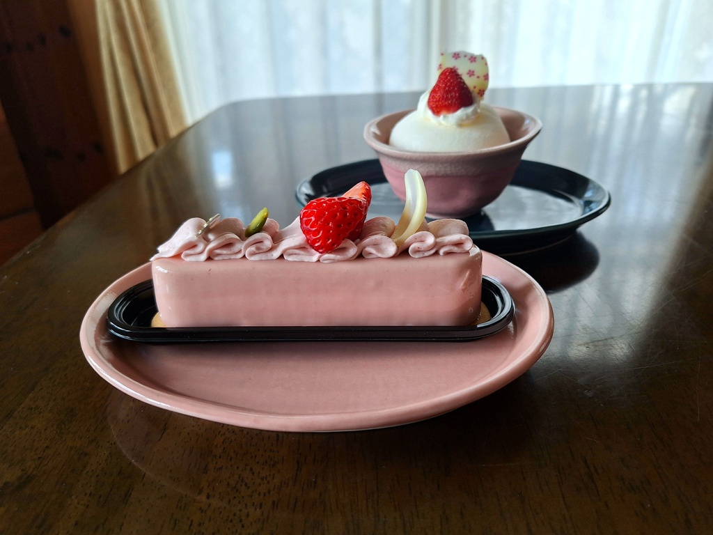 春色♡*苺のケーキ