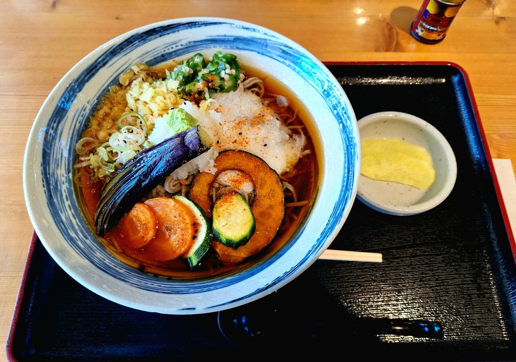 こまゆみ冷やし蕎麦
