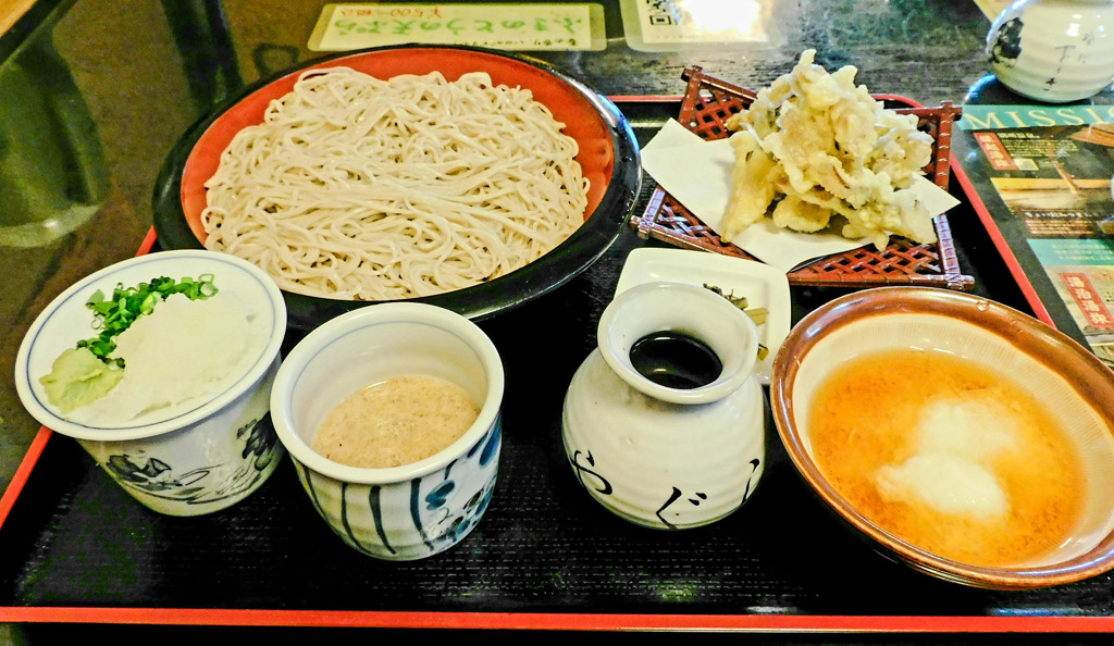 蕎麦つゆ３種食べ比べ