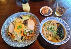 餡掛け焼きそば