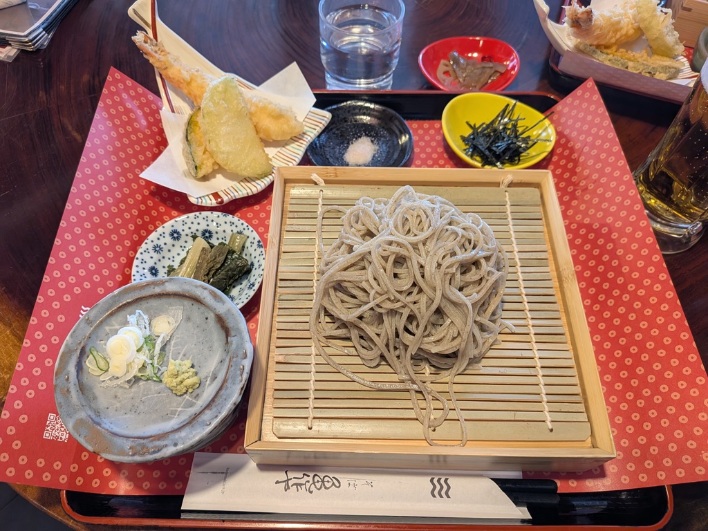 天ざる蕎麦