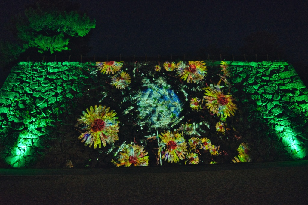 佐賀城_projection_mapping
