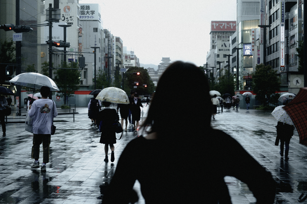 雨と屋根