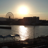 姪浜港の夕景