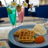 淡路島のカフェにて