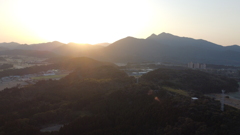 金峰山から日が昇る