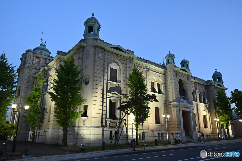 日本銀行旧小樽支店・夜