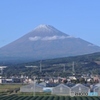 東海道新幹線車窓-新富士付近