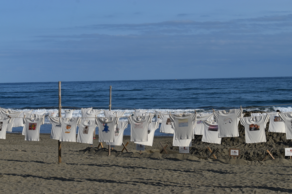 砂浜美術館の｢Ｔシャツアート展｣④