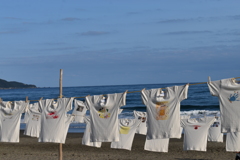 砂浜美術館の｢Ｔシャツアート展｣⑦