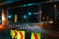 観月橋付近夜スナップ