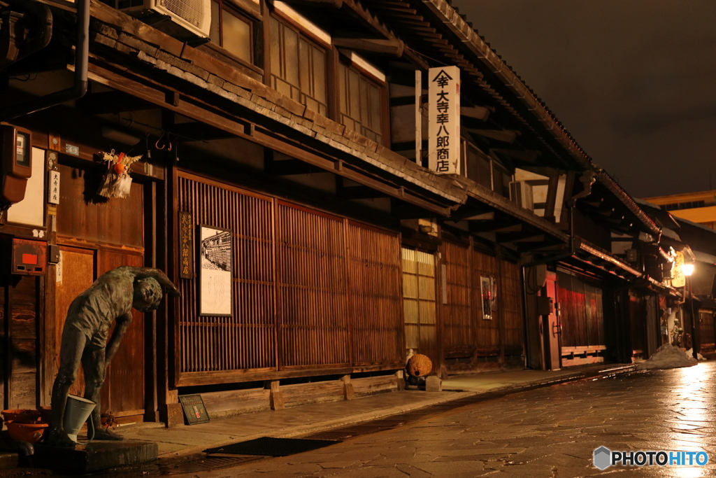 千本格子の街並み 金屋町