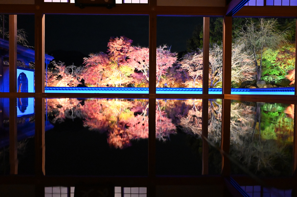宝徳寺床紅葉