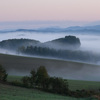 霧と丘