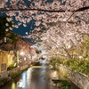 春の夜　祇園にて
