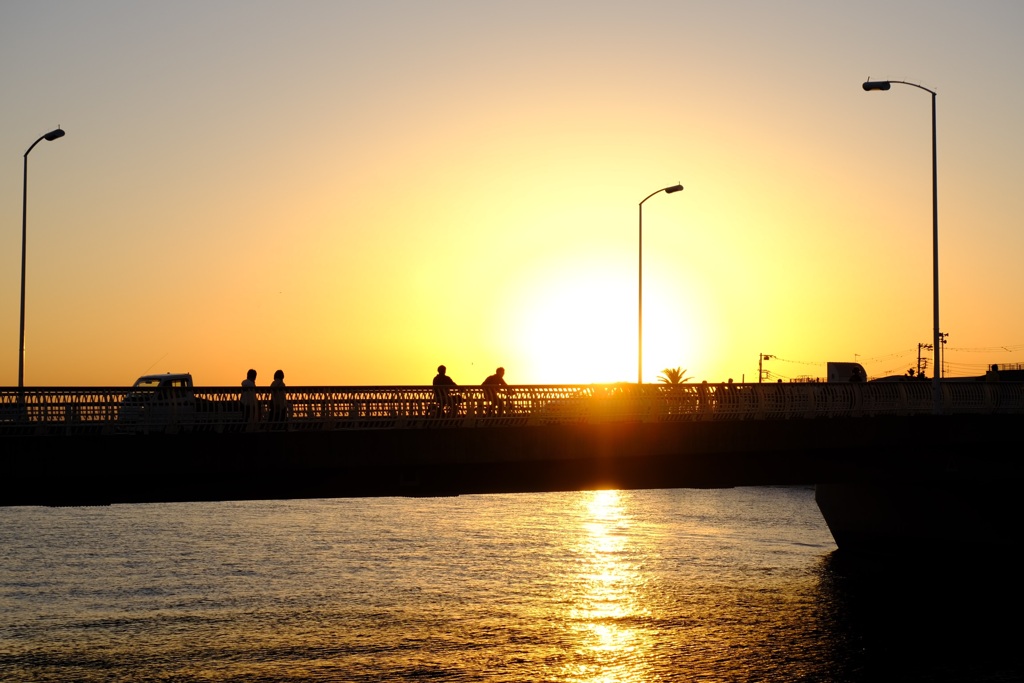 湘南の夕陽
