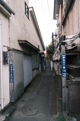 腰越の路地