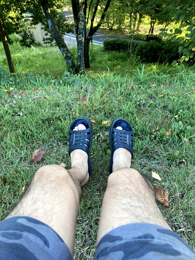 リゾート気分で