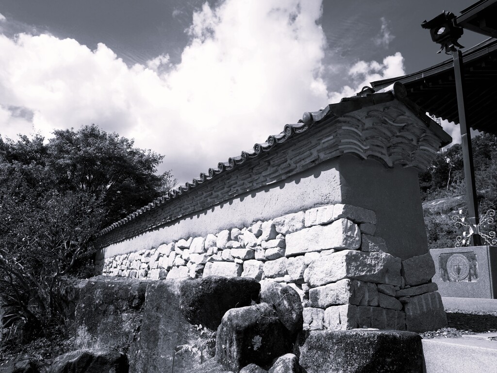 妙楽寺土塀