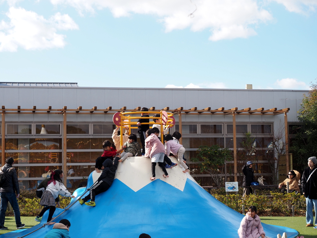 小春日和の公園にて