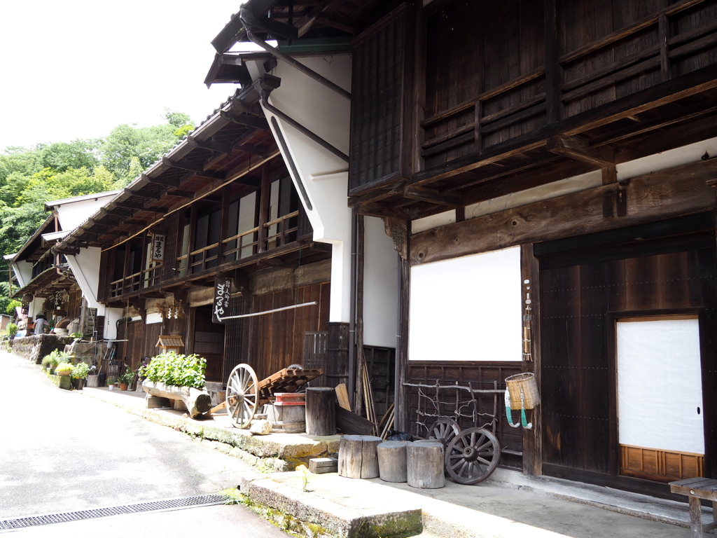旧中山道大妻籠宿2