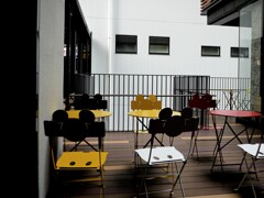 ミッキーの椅子。 ミッキーの椅子。