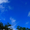 青い空で心も軽く。