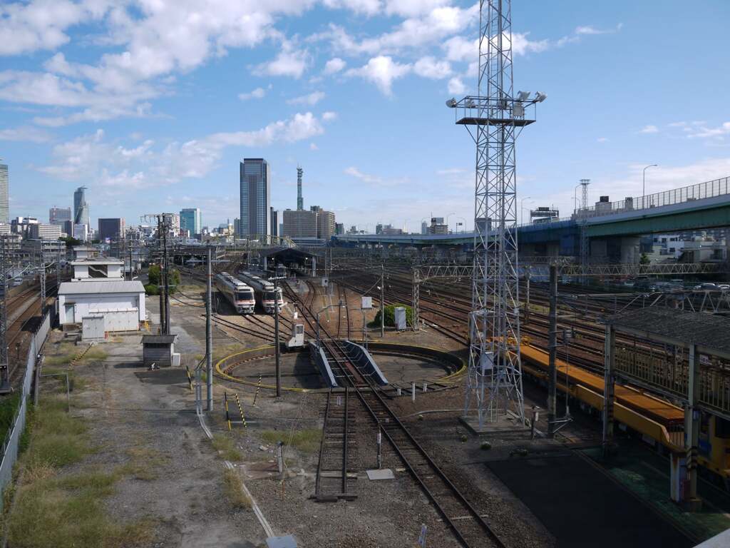 黄金陸橋にて